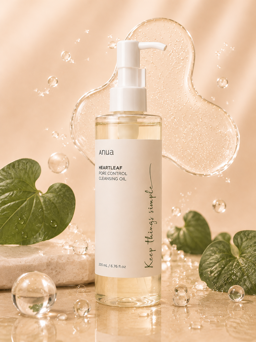 Anua Heartleaf Cleansing Oil | Doble Limpieza Facial