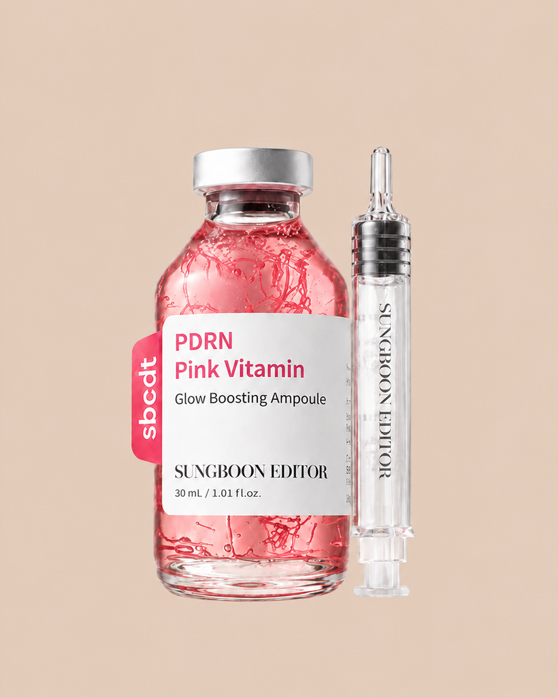 PDRN Pink Vitamin Ampoule – Sérum Facial Iluminador y Revitalizante